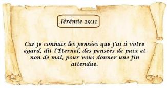 Jeremie 29 11