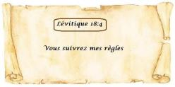 Levitique 18 4